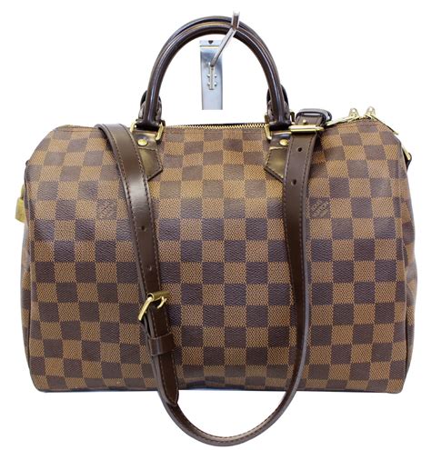 louis vuitton speedy 30 damier ebene replica|louis vuitton damier ebene original.